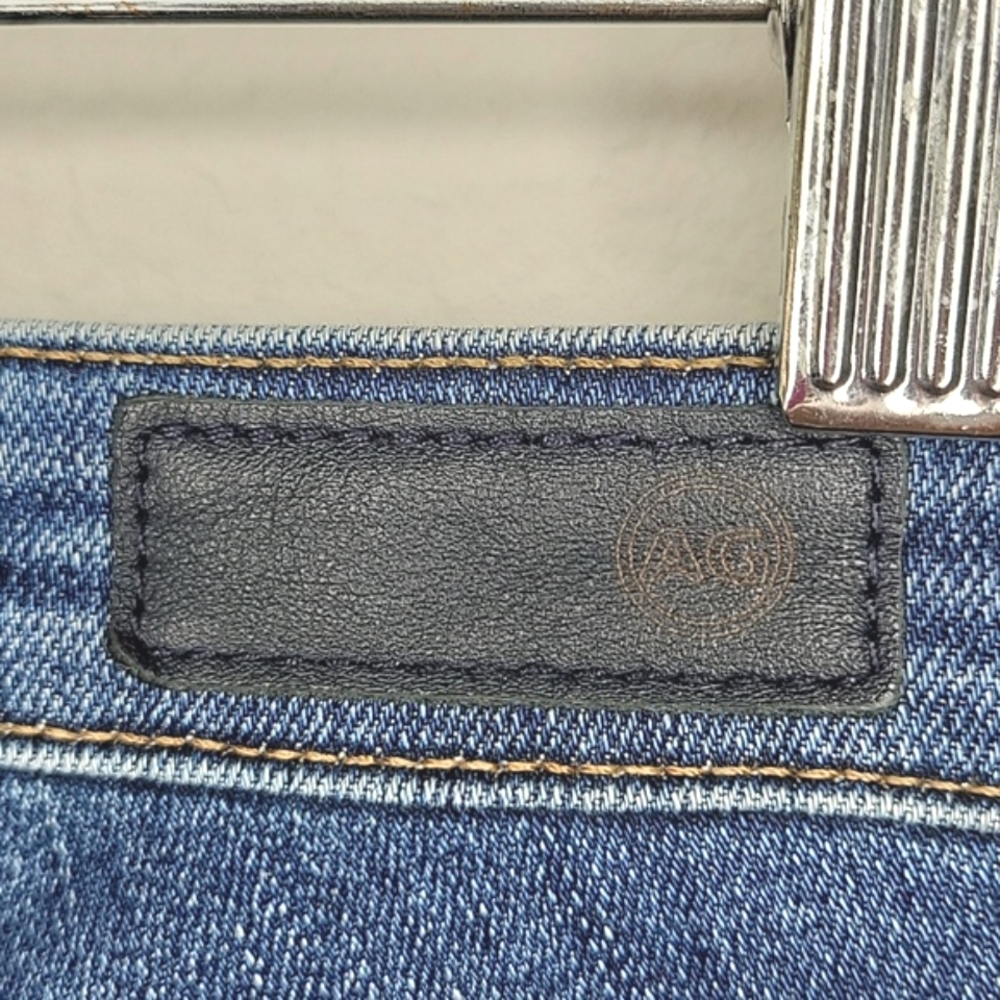 AG ADRIANO GOLDSCHMIED Women's Prima Cigarette Ankle Blue Jeans size 29R Classic - Picture 13 of 16